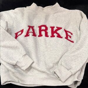 PARKE Varsity Mockneck Sweatshirt